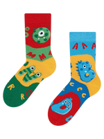 Lustige Kindersocken Erste Buchstaben
