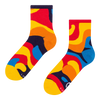 Lustige Crewsocken Lava