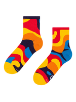 Lustige Crewsocken Lava