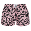 Lustige Damenshorts Rosa Katzen