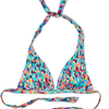 Lustiger Bikinioberteil in Triangelform Buntes Mosaik