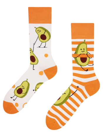 Lustige Socken Lustige Avocado