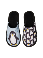 Lustige Hausschuhe Winterpinguin