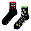 Lustige Crewsocken Soziales Aufladen