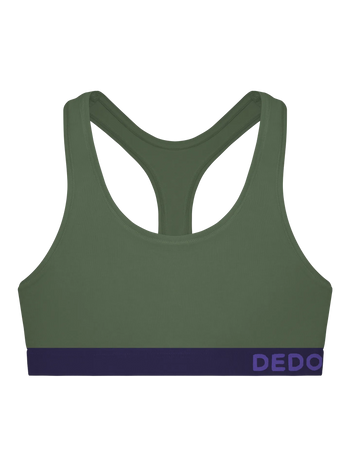Efeugrüne Damenbralette