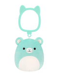 Squishmallows Schlüsselanhänger Belinda die blaugrüne Bärin, 9 cm