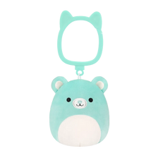 Squishmallows Schlüsselanhänger Belinda die blaugrüne Bärin, 9 cm