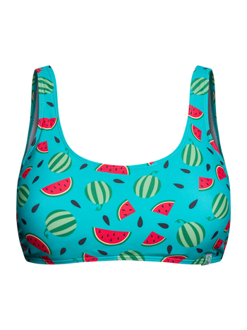 Lustiges sportliches Bikinioberteil Wassermelonensaison