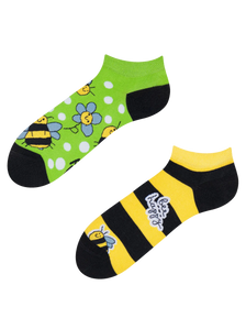 Lustige Knöchelsocken Bienen