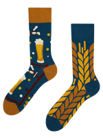 Lustige Socken Zeit für ein Bier