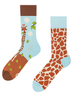 Lustige Socken Niedliche Giraffe