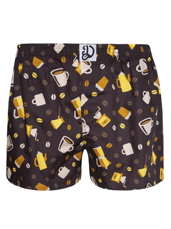 Lustige Shorts für Männer Kaffeebohnen