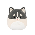 Squishmallows Paolo der grau-weiße Pomsky, 30 cm