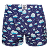 Shorts für Männer Papierflugzeuge und Wolken