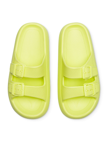 Helles Limettengrün Plateausandalen für Frauen