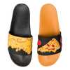 Lustige Pantoletten Käsepizza