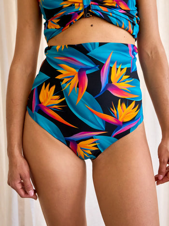 MagicMix-Bikinihöschen für Damen Paradiesvogelblume