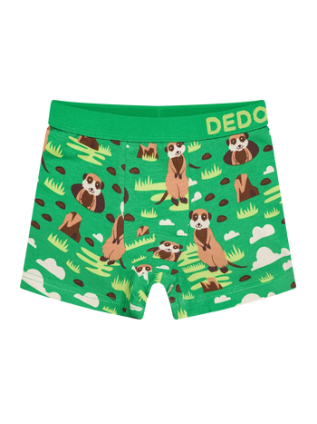 Lustige Boxershorts für Jungen Erdmännchen