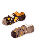 Lustige Sneakersocken Kaffeebohnen