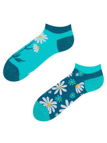 Lustige Knöchelsocken Kamillen