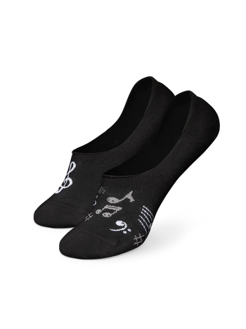 Lustige No-Show-Socken Musik