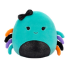 Squishmallows Cheryl - Blaugrüne Spinne mit Glitzerbauch und Schleife, 20 cm