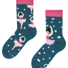 Lustige Kindersocken Ballerina