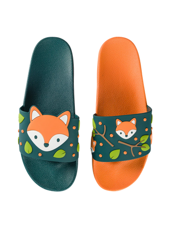 Lustige Pantoletten Kleiner Fuchs