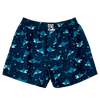 Lustige Shorts für Männer Blauer Hai