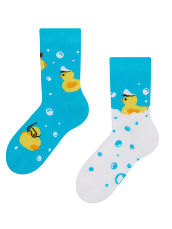 Lustige Kindersocken Captain Duck
