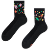 Lustige funktionelle Crewsocken Bunte Tropfen