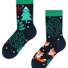 Lustige Kindersocken Rotfuchs