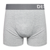 Dunkelgraue Melange Boxershorts für Männer