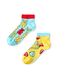 Lustige Knöchelsocken für Kinder Gummibären