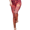 Lustige Sportleggings Exotische Blätter