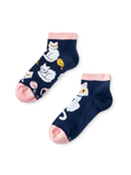 Lustige Knöchelsocken für Kinder Verspieltes Kätzchen