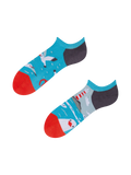 Lustige Sneakersocken Möwe