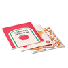 Küchenschwammtuch 3er-Pack Pizza und Pommes