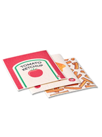 Küchenschwammtuch 3er-Pack Pizza und Pommes
