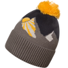 Lustige Beanie Sonnenuntergang in den Bergen