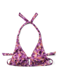 Lustiger Bikinioberteil in Triangelform Rosa Tarnfarbe