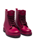 Burgunderrote Regenstiefel für Frauen