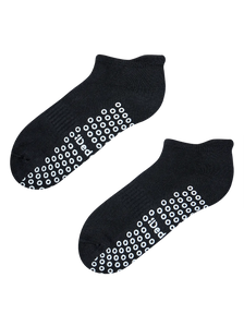 Schwarz Pilates- & Yoga-Socken