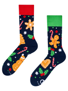 Warme Socken Lebkuchen & Süßigkeiten
