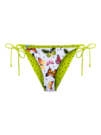 Lustiges Bikiniunterteil Bunte Schmetterlinge