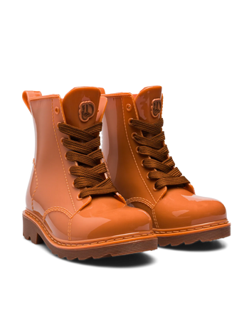 Haselnussbraune Regenstiefel für Kinder