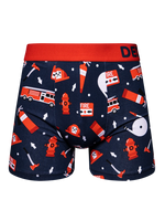 Lustige Boxershorts für Männer Feuerwehrmann