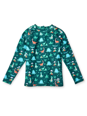 UV-Schutz-Schwimmshirt für Kinder Dino-Skatepark