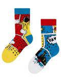Lustige Kindersocken Bunte Comics