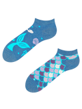 Lustige Knöchelsocken Meerjungfrau